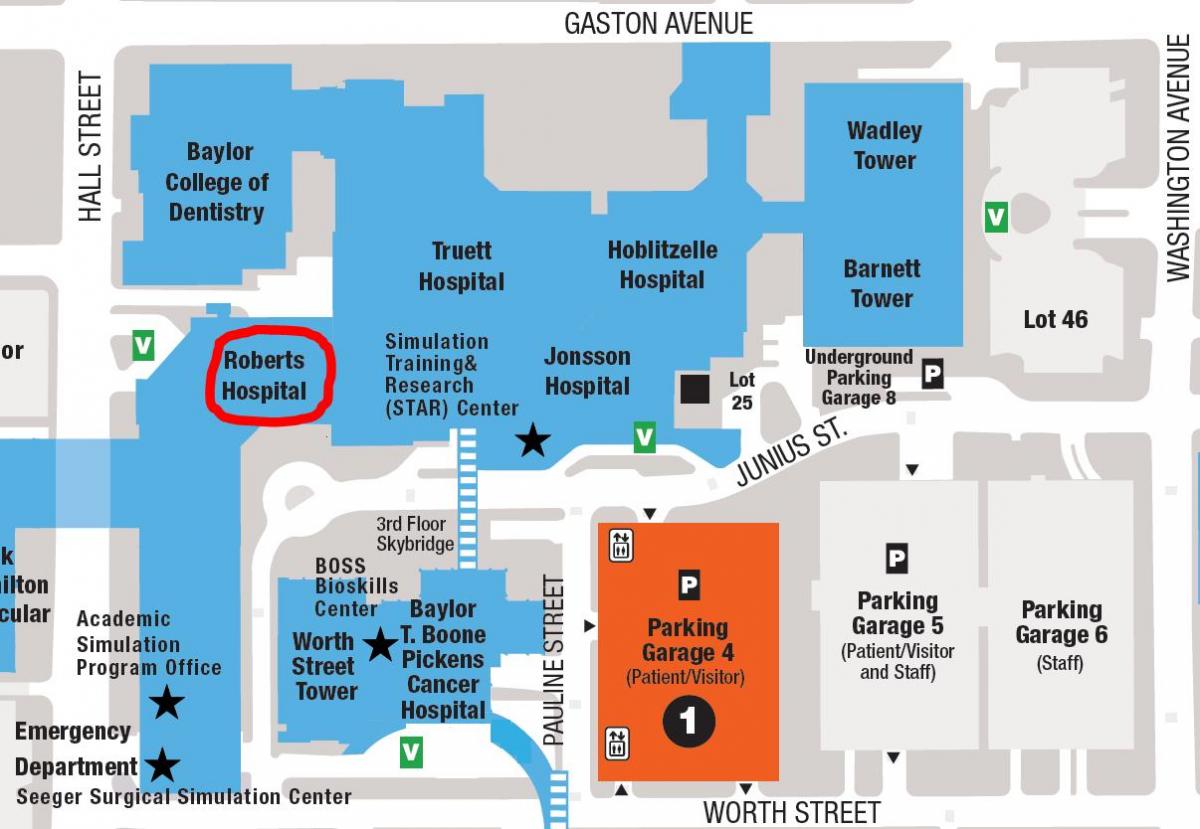 Baylor university campus hartë