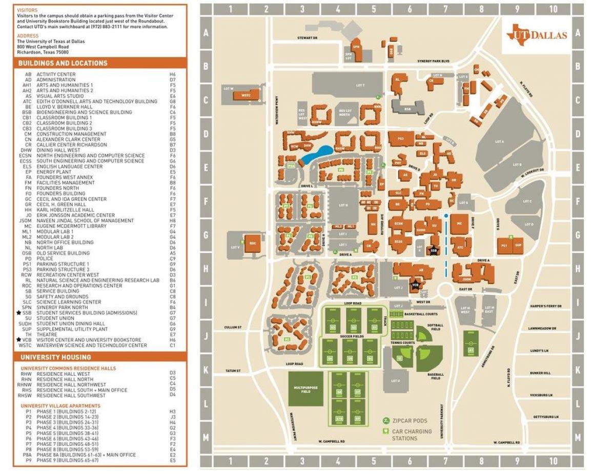 universitetin e Teksasit Dallas hartë