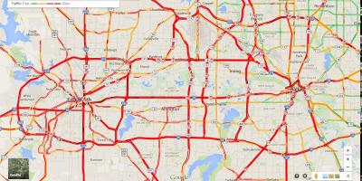 Harta e Dallas trafikut